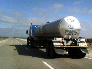 Pork Plasma Only.  Inedible - Not intended for human food.