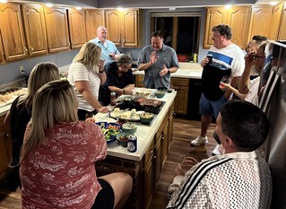 Breaking in Trent’s new place