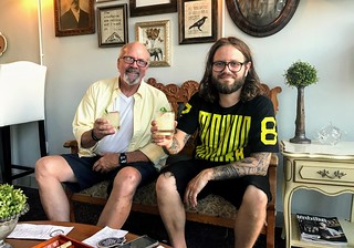 Drinks - Havin a cocktail at small bar