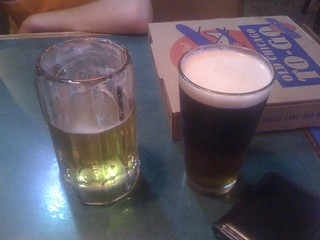 Drinks - First iPhone pic. Double fisting at old chicago.