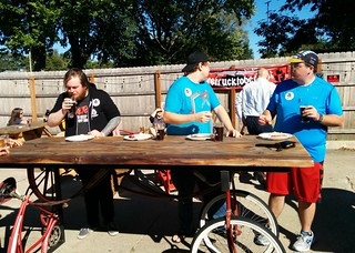 The dude in the white couldn't hang