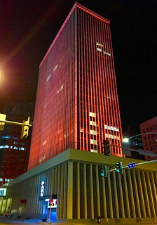 Lit up orange for Kari Brooks and everyone else fighting MS.