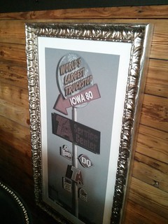 Some artwork at a new Chicago restaurant. *facepalm*