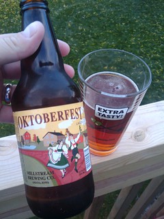 Drinks - Millstream Oktoberfest is definitely a good beer. Yeah, Iowa