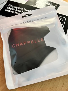 Covid-19 - Probably not gonna be wearing this in public after the roasting I got for going to the Chappelle ...