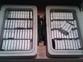 Tech - Just finished capturing all these miniDV tapes to HD. 1.2TB of footage.