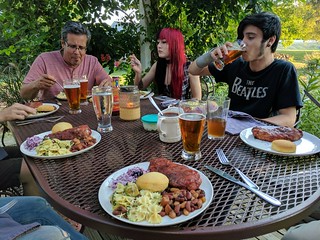 Birthday Dinner at Vicki's