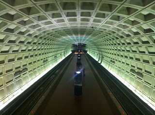 Seriously. These subways. I feel like I'm in star wars.