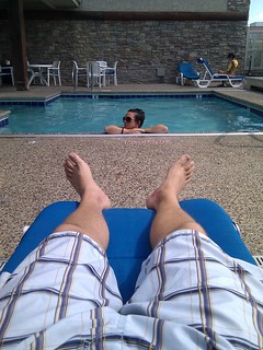Relaxing at the stoney creek inn