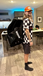 Hockey - Does this backpack look too big?