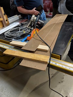 Nice, homemade track for a circular saw