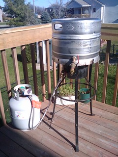 Homebrew - Gettin set up to brew some beer today.