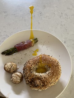 Covid-19 - I just bit into this egg sandwich and it erupted all over the place.