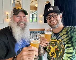 When asked to pick up dinner, we often find time for a beer