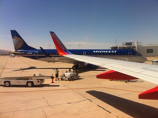 Airplane - Kari is somewhere in that plane right next to me