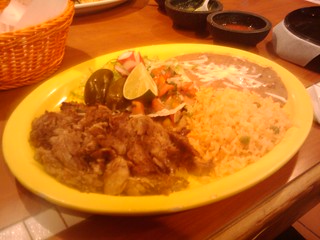 Carnitas at Los Laureles - 100x better than this photo makes them look