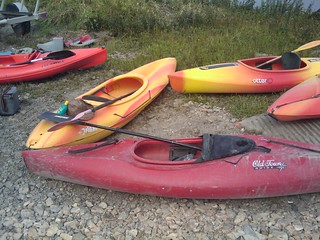 Kayaking - Getting ready to Kayak