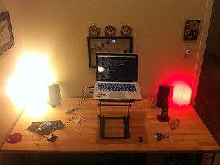 Tech - My new "stand up desk"