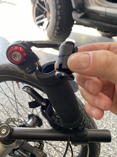 Kari's shifter is broken.