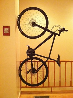 Bicycle - Finally found a place to hang my bike