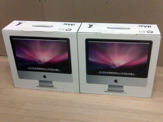 Tech - 2/3s of our new imacs