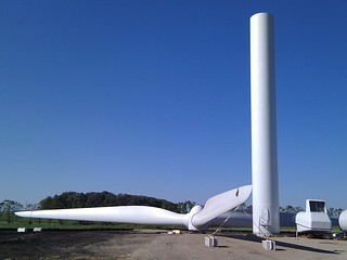 Wind Turbine - This is not very small.