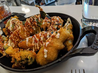 Fried shishitos @ Clyde's