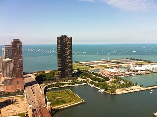 View from the top of Henson's buddy's place