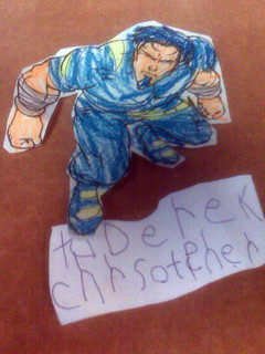 I got this in the mail from Kari's classroom, haha.