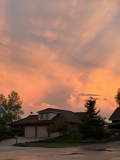 Sunset - Post storm sunset in the neighborhood