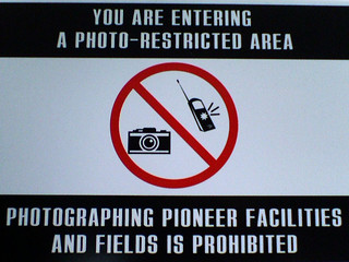 Camera - Photo Restricted Area