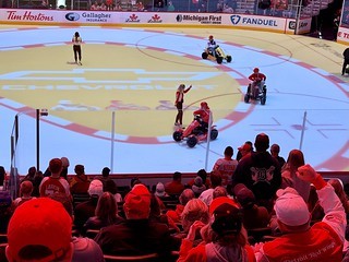 Hockey - Scootin around the track