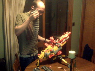 Nerf - Vic's Nerf Machine Gun.
