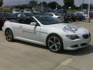 The BMW 650 convertible I drove