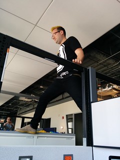 Gotta get a good angle to take a pic of these Legos