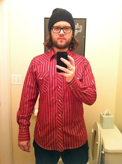 So I bought a custom tailored cowboy shirt...