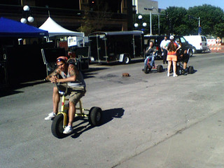 Some Big Trikes on Court Ave