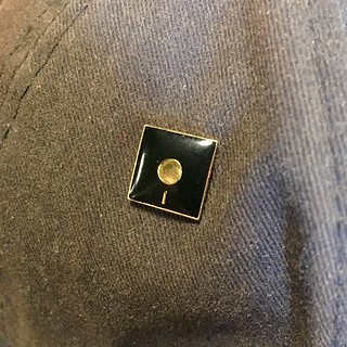 Tech - Got this floppy disk pin