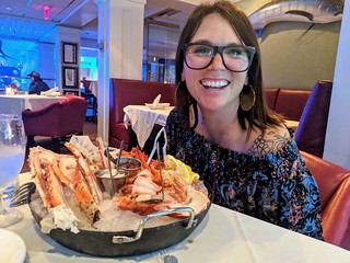 Kari wanted some seafood