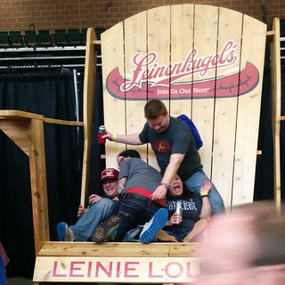 Craig O'brien - wrastlin around on the lounger
