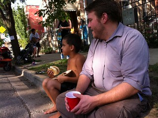 Nick Piazza - Piazza and his new buddy