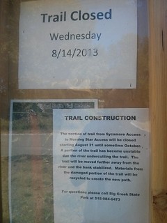 Biking - Thanks again, Iowa trails