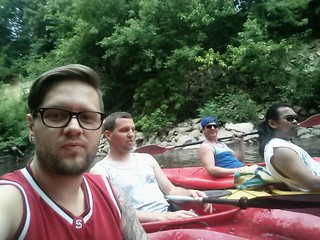 Chuck McGrane - Just got done kayaking with these dudes!