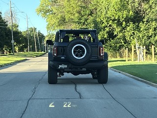 The moment Durby realized that I was behind them