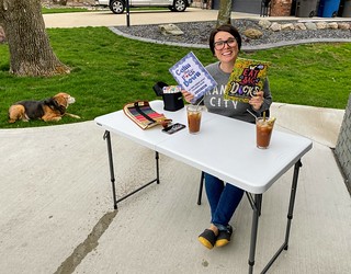 Covid-19 - Coloring in the driveway... as ya do