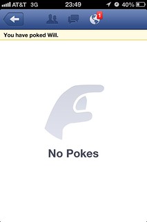 No pokes