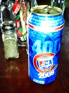 Drinks - Old Style for the First Cubs Game.