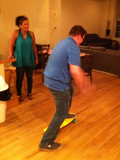 Skateboarding - House skating