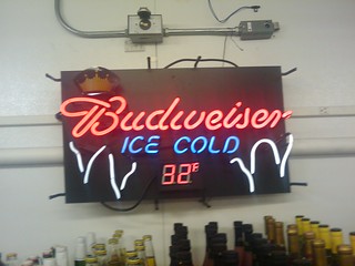 It is not very warm in this beer cooler