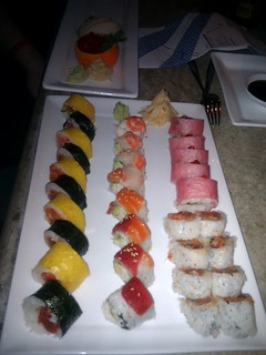 Sushi at Blue